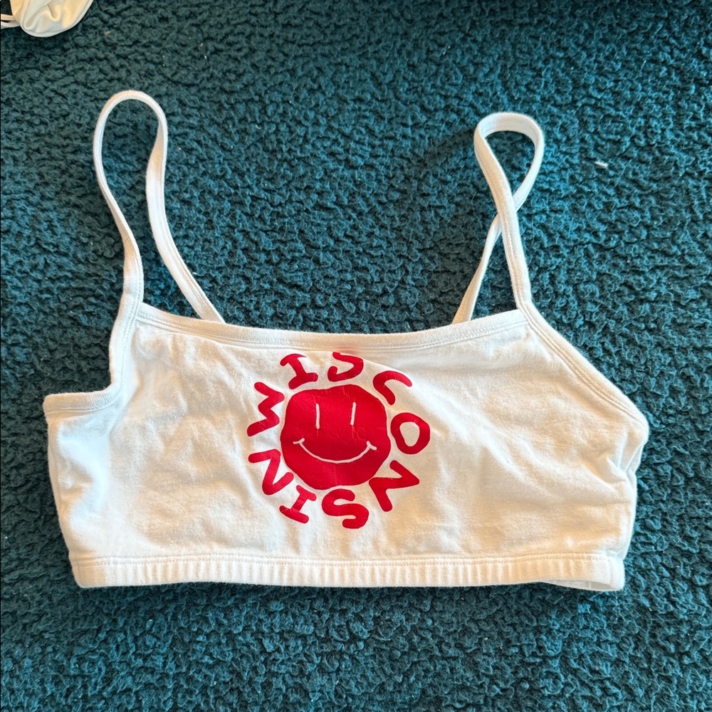 Wisconsin bra top